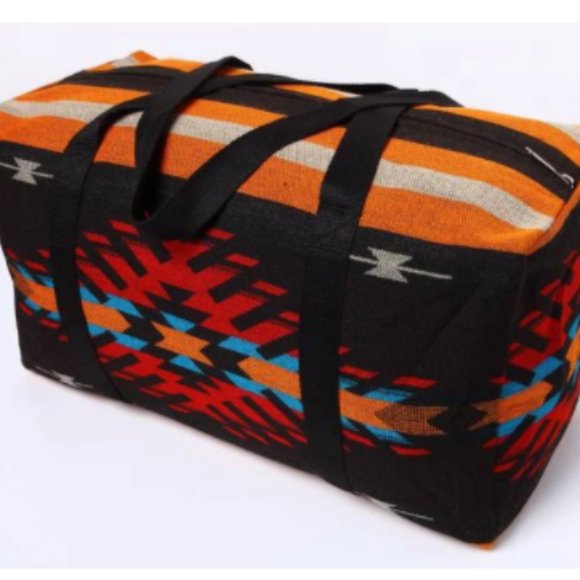 El paso Saddleblanket Handbags - NWT Southwest Weekender Bag Navajo Inspired